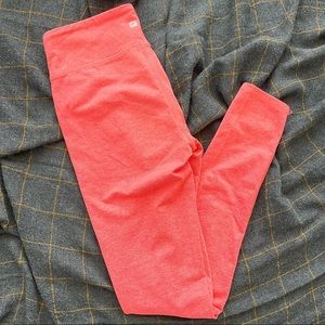 Fabletics Coral Leggings - Women | Color: Coral | Size: XS
